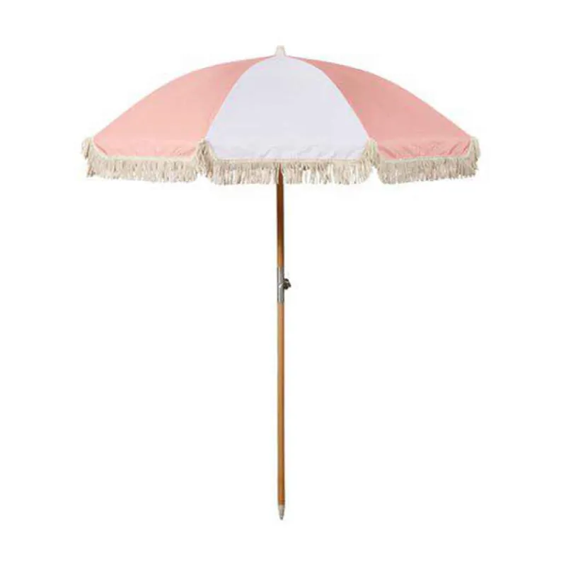 Parasoll Valletta med hållare och bärpåse – rosa